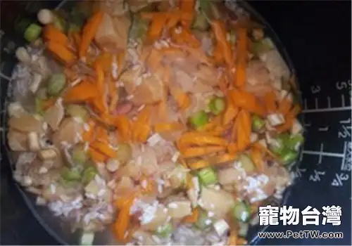 【美食攻略】自製狗狗簡易雜糧飯